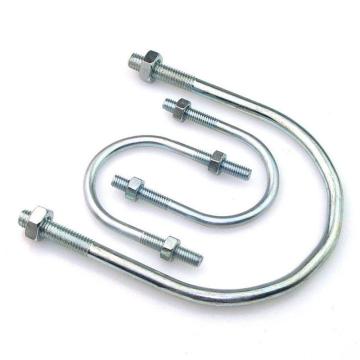 哈德威 U型螺栓帶2個螺母，M20-480，18寸，鍍鋅